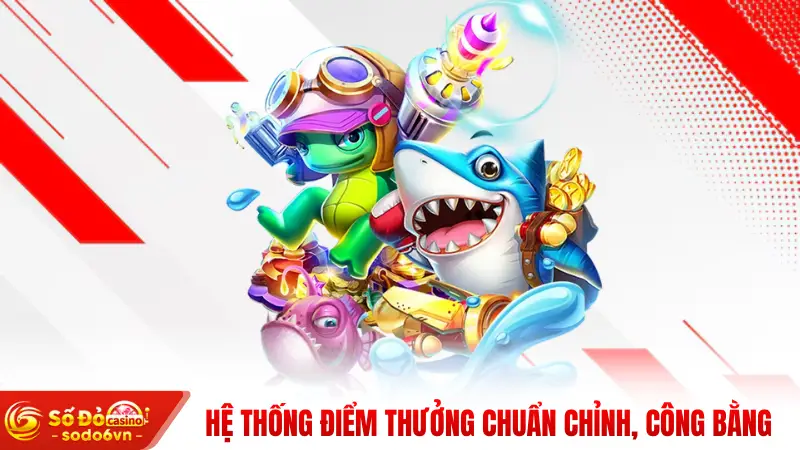 3 Gods Fishing SODO66 - Bắn Cá Tam Tiên Huyền Thoại 4 Hệ thống điểm thưởng chuẩn chỉnh, công bằng