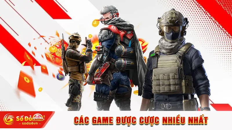 Esports SODO66 - Cập Nhật Kèo Cược Cho Hàng Ngàn Giải Đấu 3 Các game được cược nhiều nhất