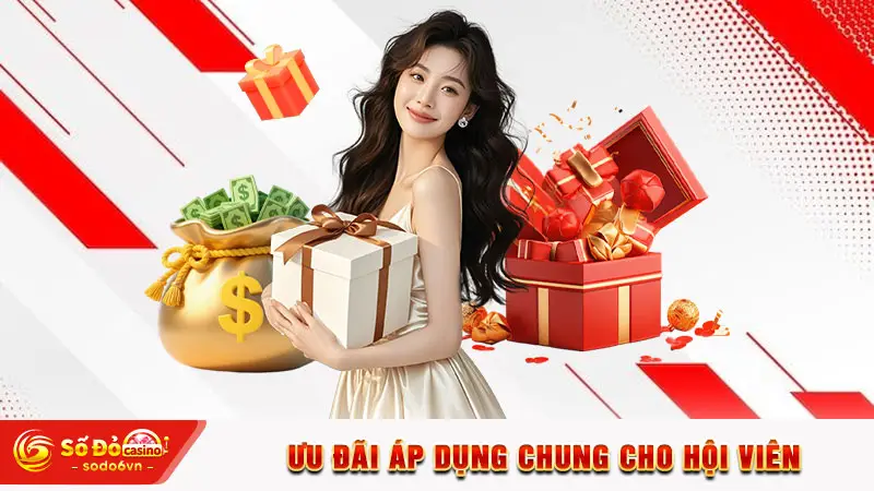 Ưu đãi áp dụng chung cho hội viên